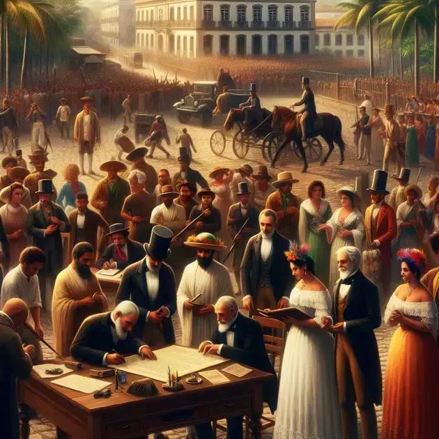 Principais fatos da independência do Brasil